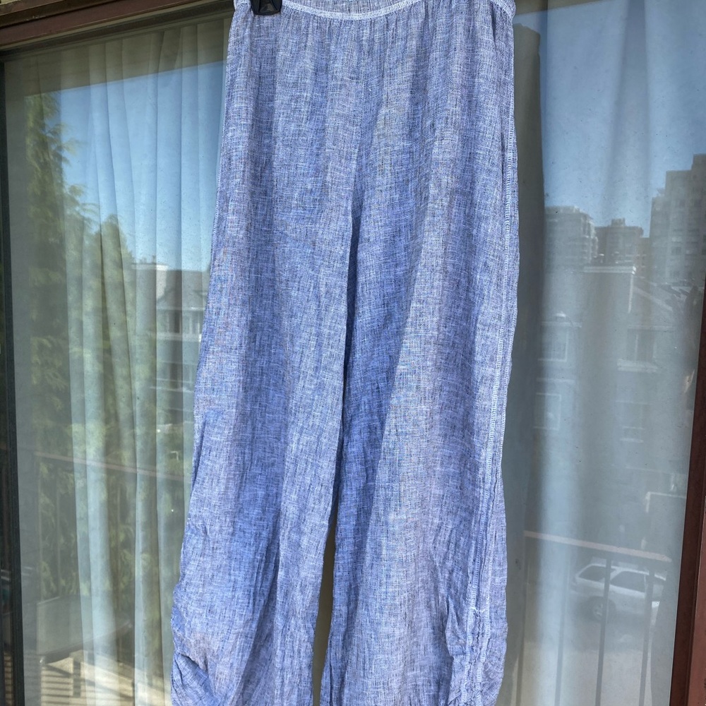 Cut Loose linen & cotton pants size M